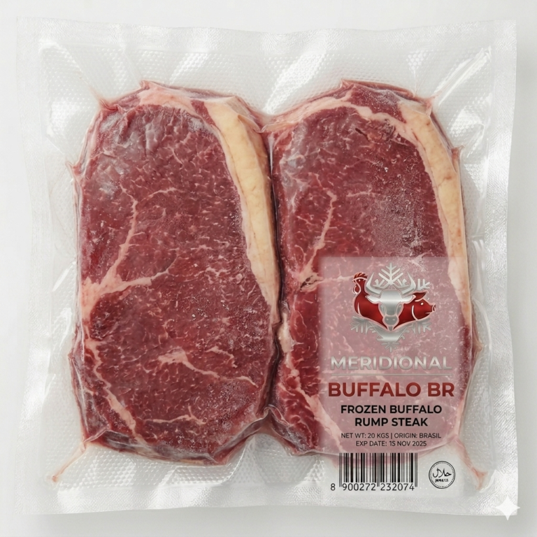 Frozen Buffalo Rump Steak
